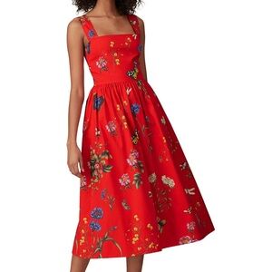 Oscar de la Renta Scarlet Day Dress